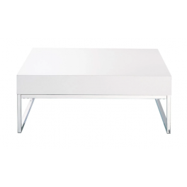 Tavolino basso bianco laccato - EASY