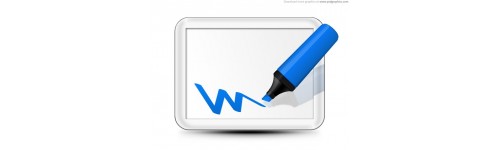 Lavagne luminose/Flip chart