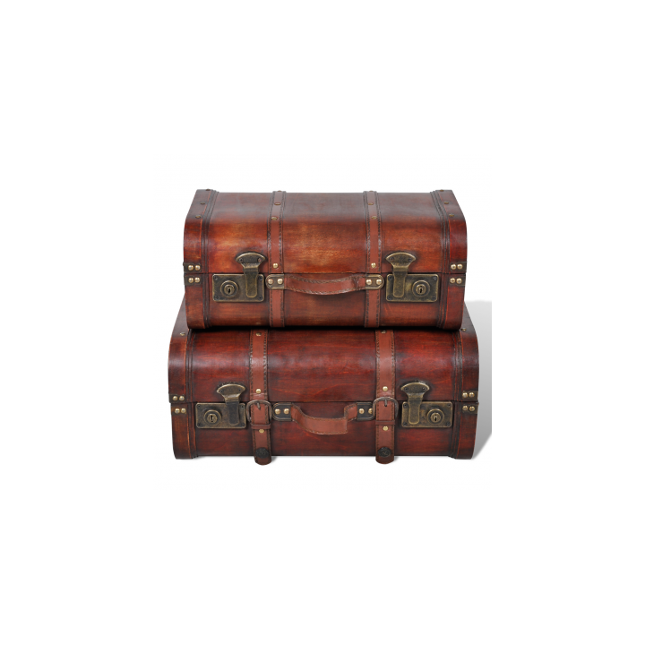VALIGIA BAULE IN LEGNO VINTAGE
