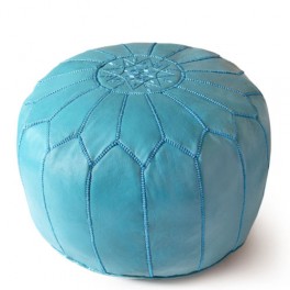 Pouf Marocchino in vera pelle