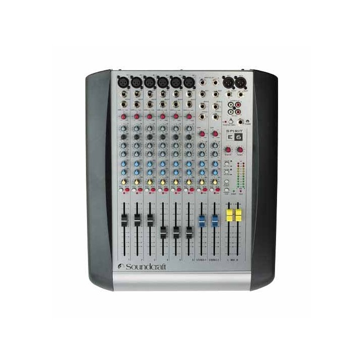 Mixer Soundcraft Spirit E6