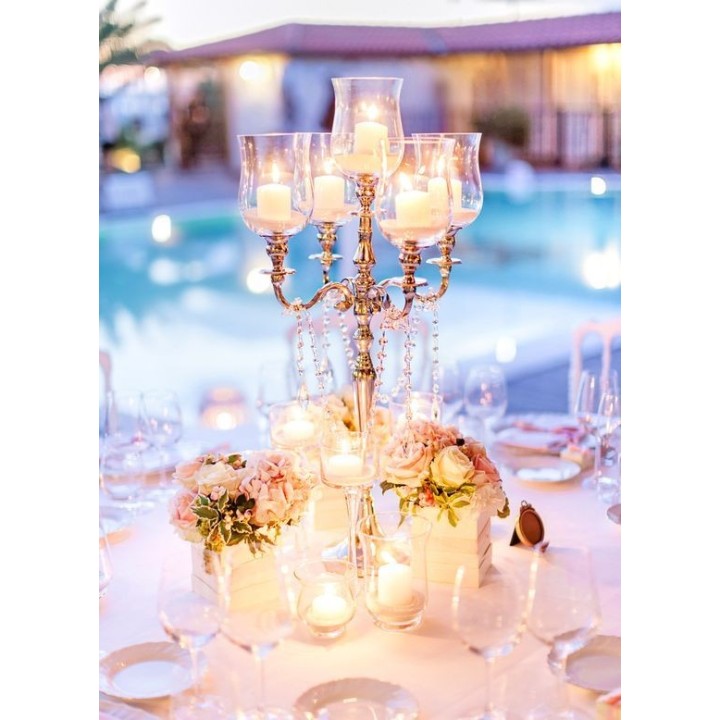CANDELABRO SILVER