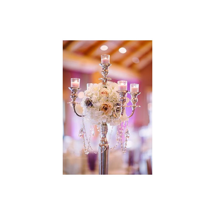CANDELABRO SILVER