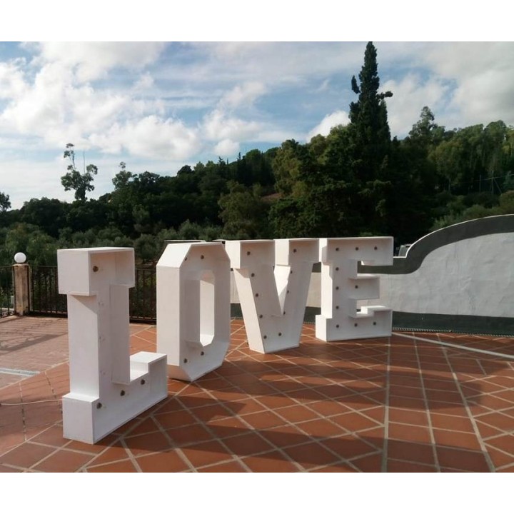 SCRITTA LOVE LUMINOSA