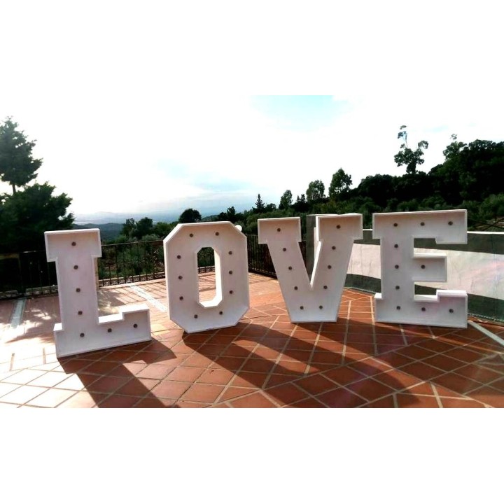 SCRITTA LOVE LUMINOSA