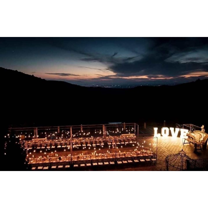 SCRITTA LOVE LUMINOSA