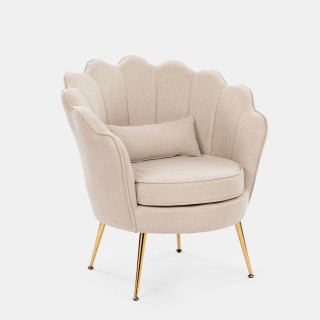 POLTRONA PETALO BEIGE