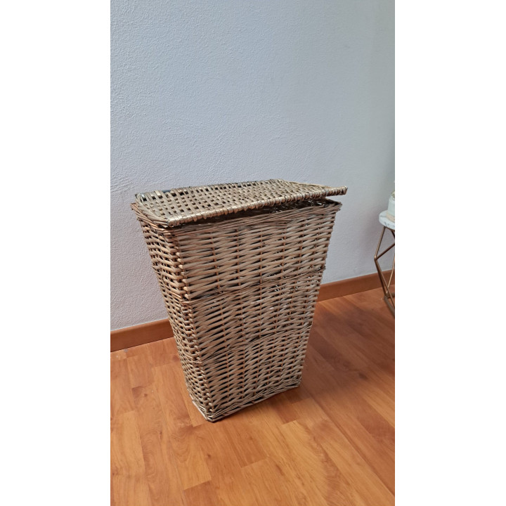 CESTO RATTAN TRAPEZIOIDALE