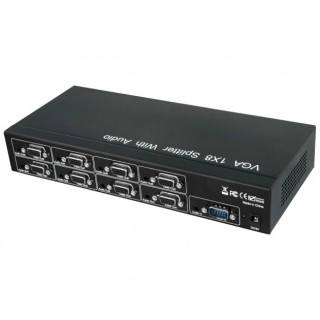 splitter video/audio 8 porte